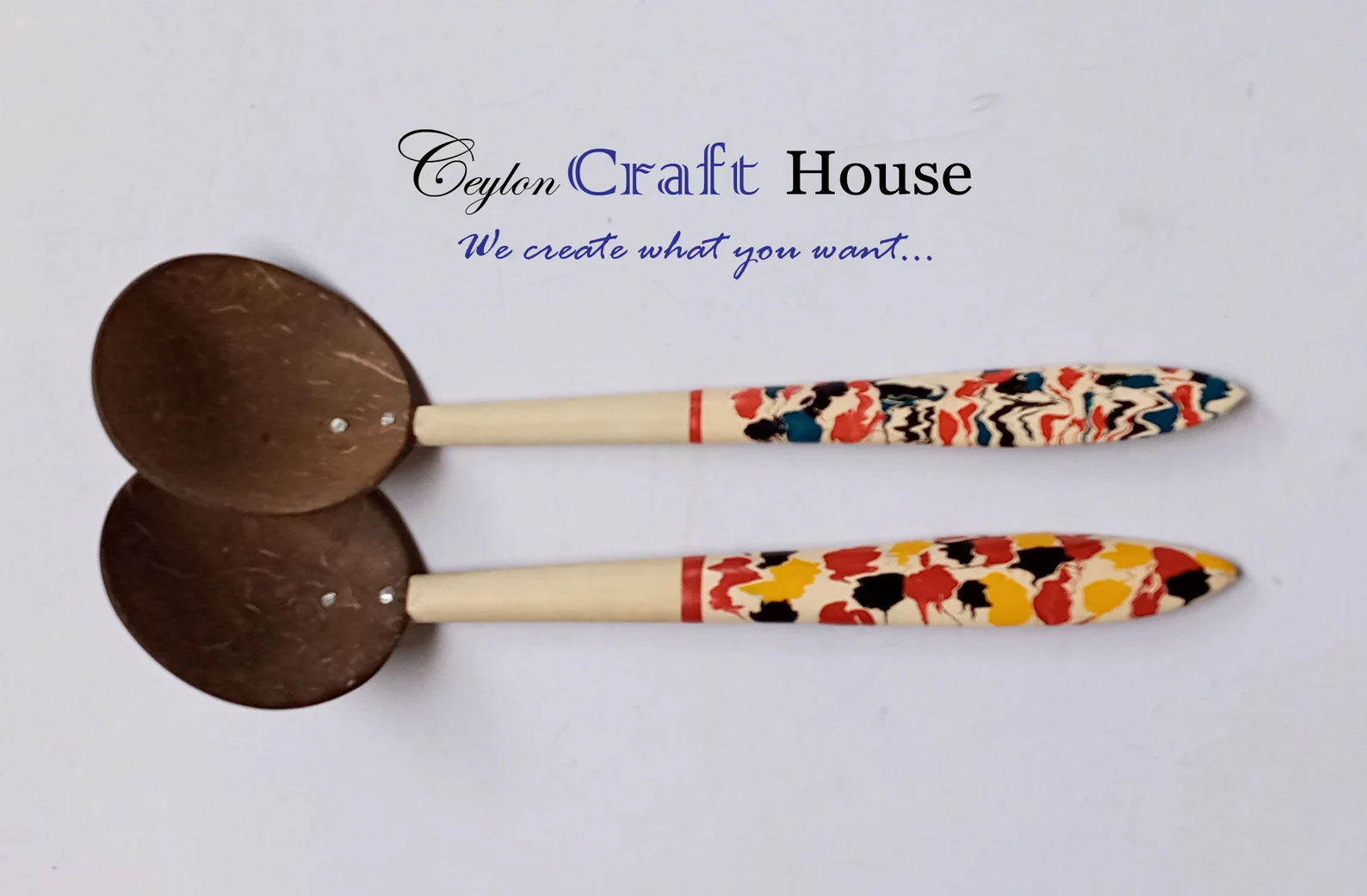 Handcrafted Coconut Shell Spoons,Eco-friendly Coconut Utensils,Sustainable Coconut Spoon Set,Natural Coconut Shell Cutlery, - Image 2