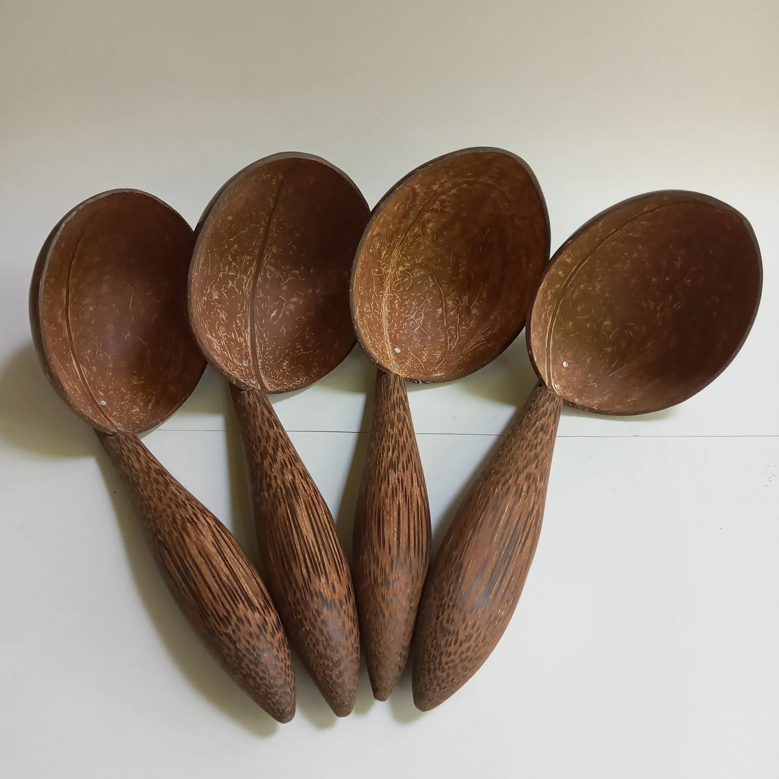 Coconut Shell Spoons,wooden spoons,large Spoons,kitchen spoon rest,Handmade spoons,serving spoons,Eco friendly spoons,Organic Coconut Spoons - Image 2