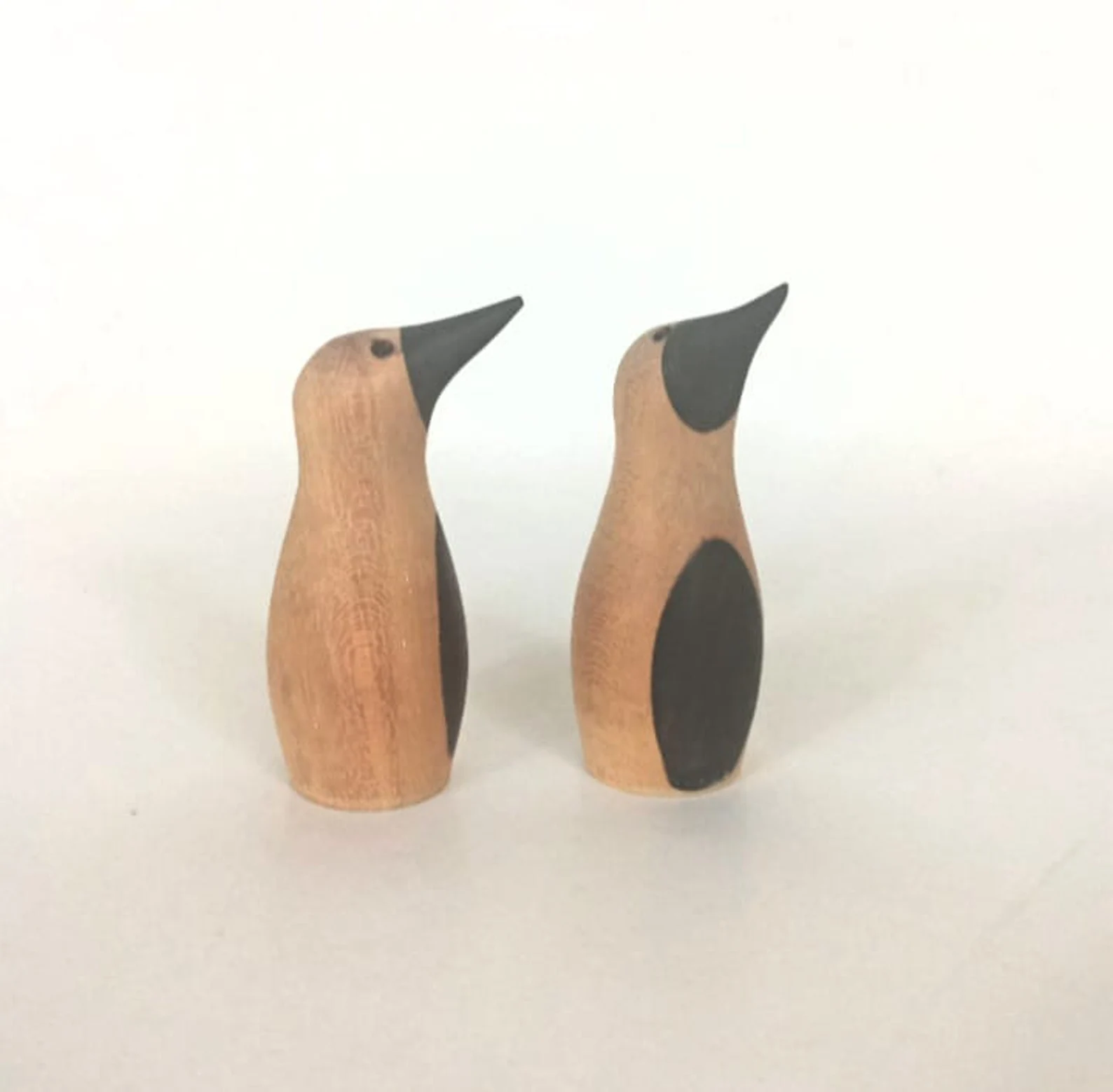 Wood turning penguin,Wooden penguin,Wood penguin,couple of penguins - Image 4