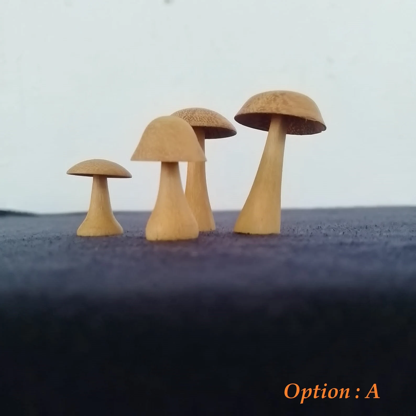Jack Wood Mushroom Sculpture - Unique Handcrafted Home Decor Accent, Wooden Mushroom,Mushroom Decor,DIY mushroom, Rustic Charm for Your Home