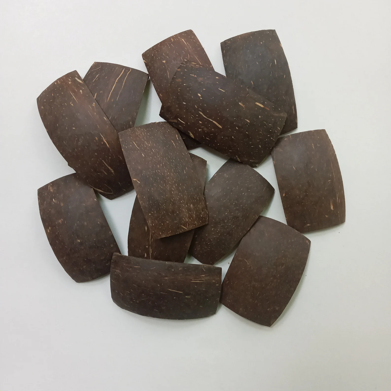 Rectangle shape coconut shell chips to make your craft items | coconut shells | Coconut products - Image 7