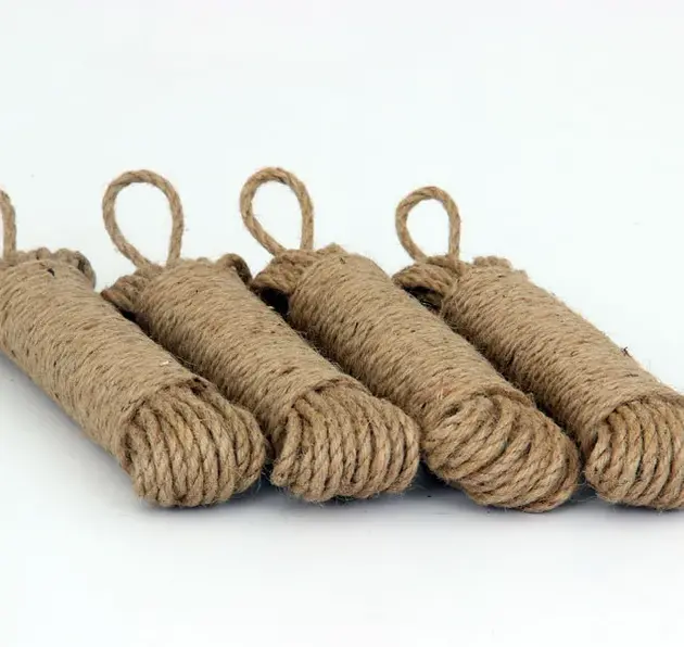 Sri Lankan Handmade Coconut Coir Fiber Rope 60 feet /Natural Hand made Coconut Fibre Rope/Organic natural ropes/ Coconut rope