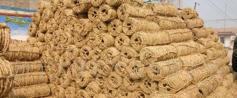 Sri Lankan Handmade Coconut Coir Fiber Rope 60 feet /Natural Hand made Coconut Fibre Rope/Organic natural ropes/ Coconut rope - Image 2