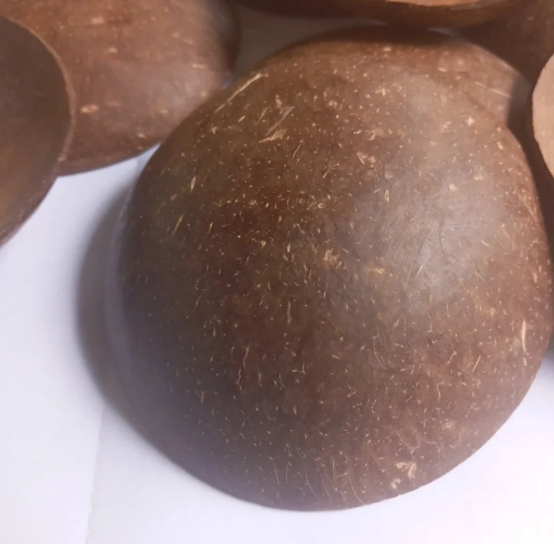 Coconut shell discs,Coconut Candle holder,Coconut shell craft,mini coconut shells,Terrarium,Home decor,Crafting,Sustainable gift,Organic - Image 3