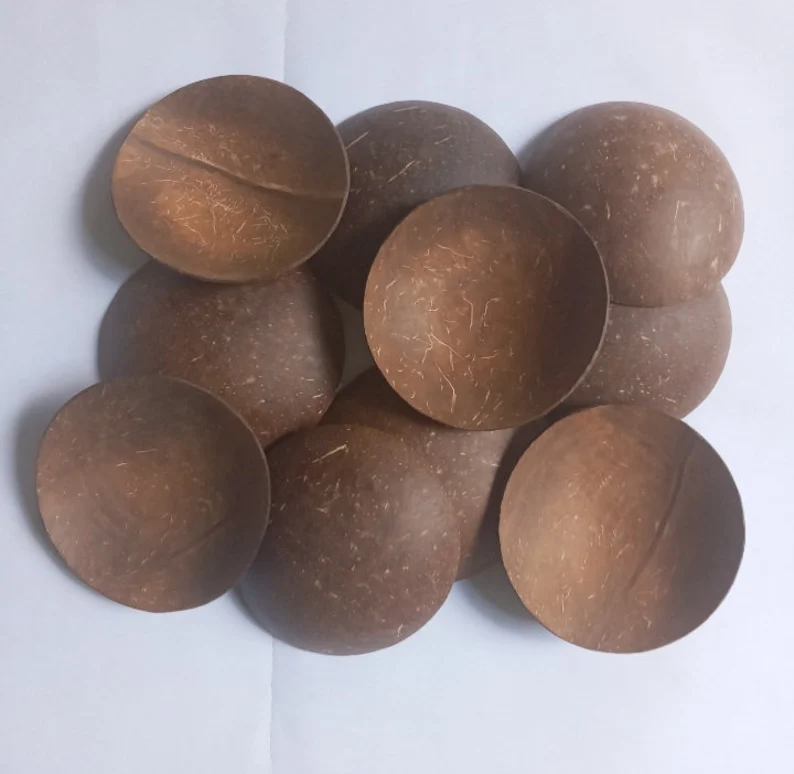 Coconut shell discs,Coconut Candle holder,Coconut shell craft,mini coconut shells,Terrarium,Home decor,Crafting,Sustainable gift,Organic - Image 4