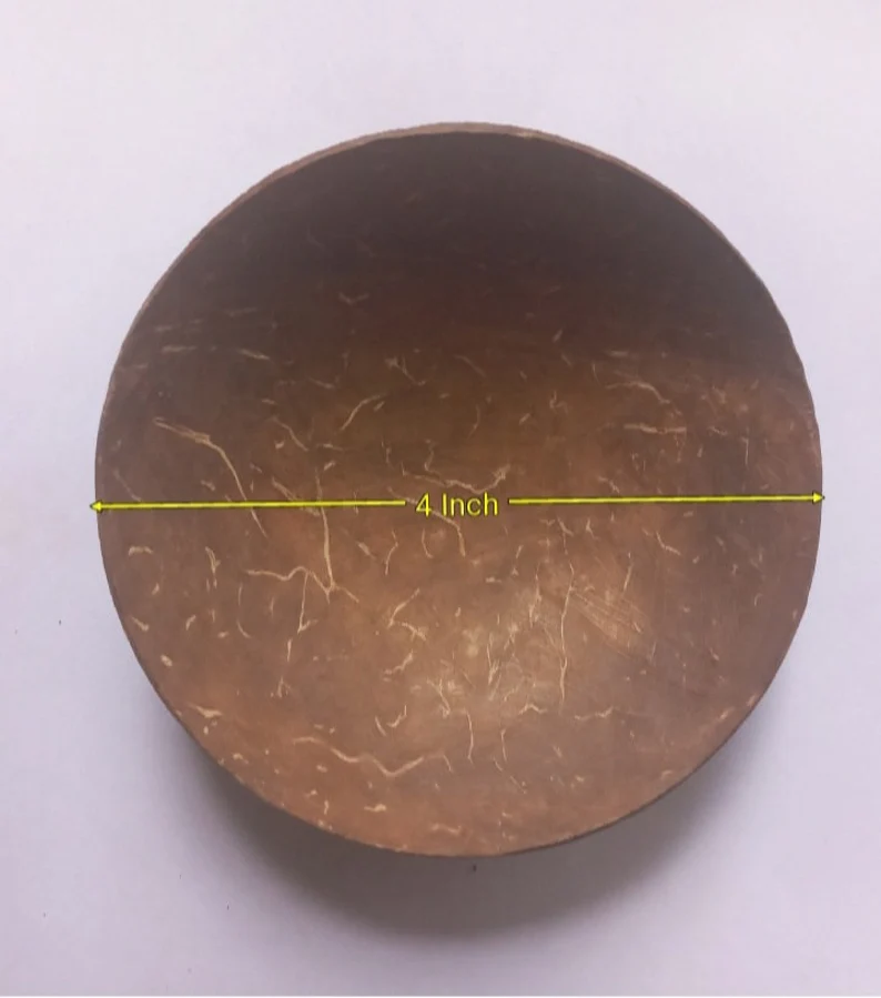 Coconut shell discs,Coconut Candle holder,Coconut shell craft,mini coconut shells,Terrarium,Home decor,Crafting,Sustainable gift,Organic - Image 2